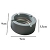 MIFAH Colour Full Plastic Ashtray Pack OF 2,Pastel Colours Won't