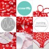 Oceanlily - Breastfeeding Swimsuit- Post-Partum Nursing One Piece Bathing Suit