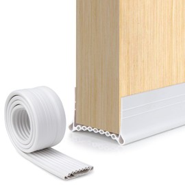 Under Door Draft Stopper - Strong Adhesive Door Seal Blocker Soundproof Door Sweep Weather Stripping Noise Insulator for Bottom of Door