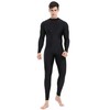 speerise Mens Spandex Bodysuit Long Sleeve Unitard Zipper Dance Leotard