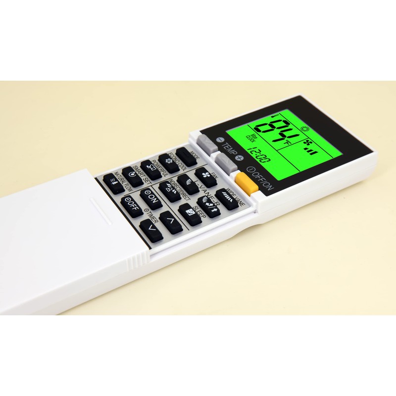 RCECAOSHAN Replacement for Mitsubishi Electric AC Air Conditioner Remote Control