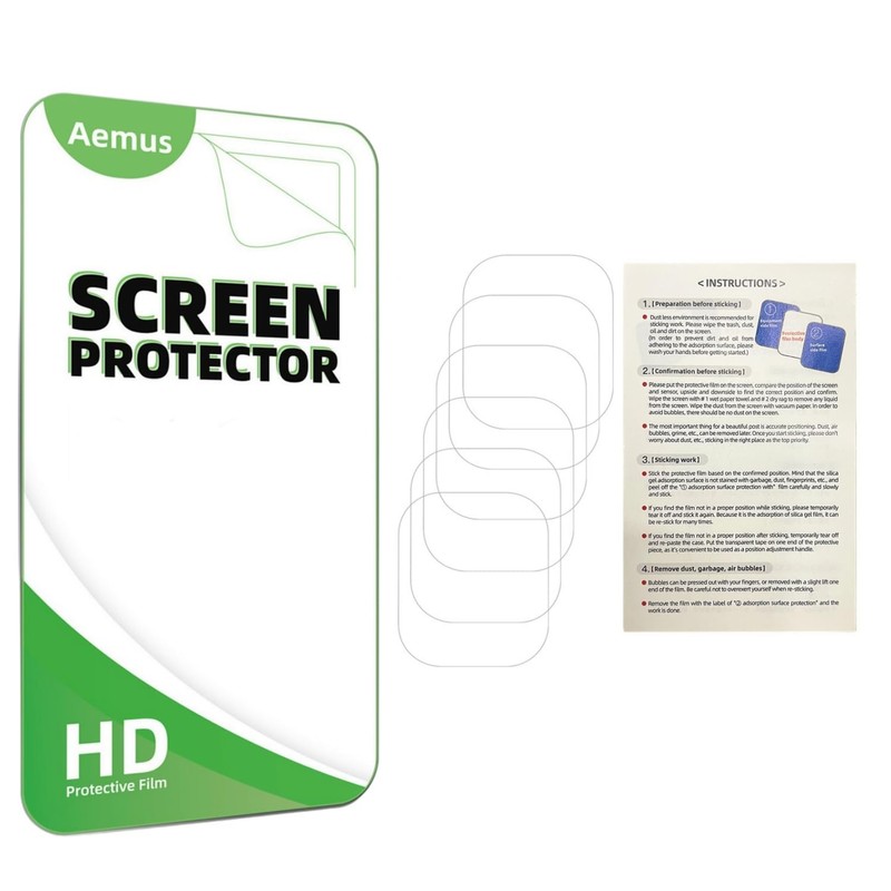 Aemus Screen Protector Compatible for DEKELIFE Military Smart Watch 2.02"