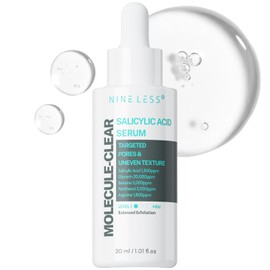 NINELESS-Molecule-Clear Salicylic Acid Serum 30ml | Suero Exfoliante Diario con Ácido Salicílico | Limpia Poros, Reduce Impurezas y Suaviza Textura | Fórmula Coreana Avanzada para Piel Más Clara, Lisa y Equilibrada