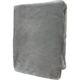 Leonado Vicenti Winter Fitted Sheet Cashmere Touch Plush Super Soft Teddy Nicki Fleece Cuddly Fitted Sheet, 90 x 200 cm - 100 x 200 cm, Grey
