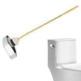 Front Mount Toilet Handle Replacement Metal Toilet Lever Universal Toilet Flush Handle Modern Commode Handles for Flushing Toilet Tank Trip Lever Compatible Most Toilet Tanks (B02)