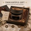 Ceramic Incense Burner with Wood Tweezer, Oil Burner for Oud