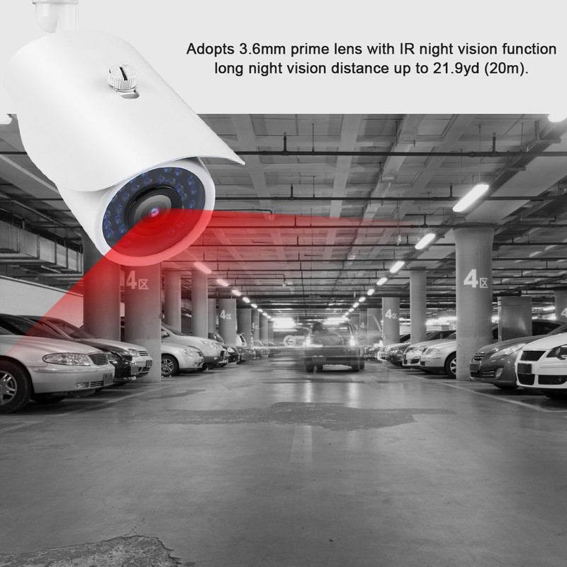 TVI/AHD/CVI/CVBS IP66 Outdoor PAL Analog Bullet Camera IR Night Vision