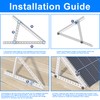 Solar Panel Mount Brackets, 30 inch Solar Panel Stand with