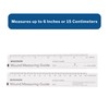 McKesson Wound Measuring Guide Ruler, Non-Sterile, Paper, 6 in, 50