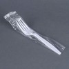 Individually Wrapped Heavy Weight Utensil (1000, White Fork)