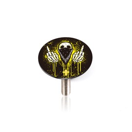 CNC Bike Headset Top Cap With Bolts，MTB Headset Cap for Bicycle Road Bike 1 1/8 Stems.