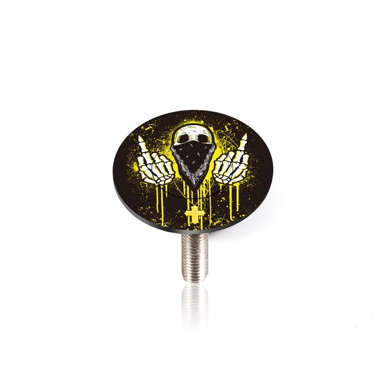 CNC Bike Headset Top Cap With Bolts，MTB Headset Cap for