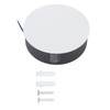 Wall Light Round Shape Aluminum Alloy 3 Beams Modern Wall