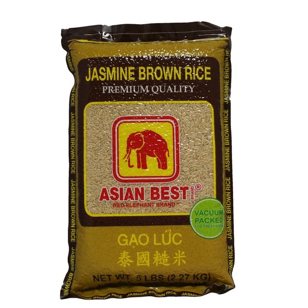 Asian Best Brand Jasmine Brown Rice, 80 Ounce