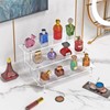 3 Tier Acrylic Display Risers, Large Perfume Organizer Stand, Clear