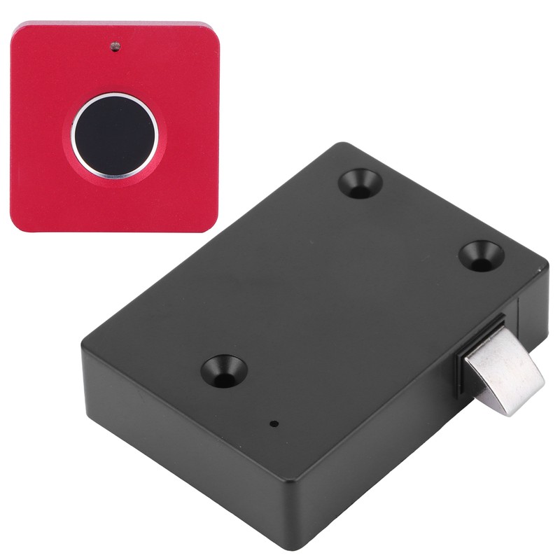 Home Smart Fingerprint Lock Aluminum Alloy Cabinet Electric Small Lock