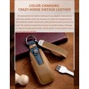 ontto Leather Car Key fob Cover fit for Mercedes A