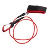 Freediving Lanyard Leash Diving Safety Rope Cable with Wristband Carabiner
