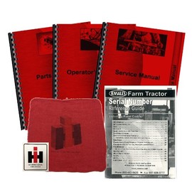 International Harvester Cub (1960-1972) Deluxe Tractor Manual Kit
