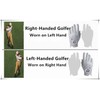 FINGER TEN Golf Gloves Men Right Hand Cabretta Leather Multipack
