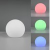 Reality Leuchten Melo R55326101 Solar LED Outdoor Light Plastic White