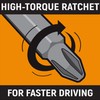 GEARWRENCH 6-in-1 Stubby Ratcheting Multi-Bit Driver - 80061R