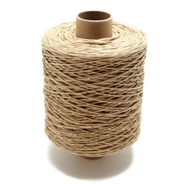 Paper Thread (Thin): Approx. 1666.2 ft (480 m) for Rakin Packaging Material Handmade Washi Thread (1 Beige)