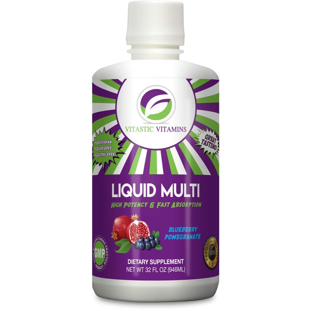 Vitastic Liquid Multivitamin - Blueberry Pomegranate