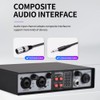 summina 2-in 2-out Mixer Recording Sound Card Computer Recording Audio