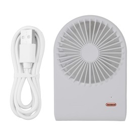 Desk Fan Foldable Portable Strong Wind Desktop Table Cooling Fan for Home Dormitory Office Bedroom White