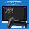 1D Barcode Scanner High Accuracy Fast Decoding Ergonomic USB Wired