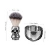 TOVINANNA 1set Male Shaving Brush and Foaming Bowl Kit Shaving