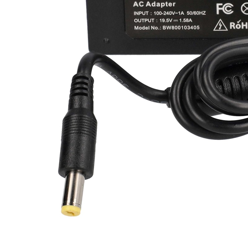 vhbw 110-220V Power Supply Charger (19V, 1.58A) Compatible with Packard