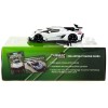 DCD for Koenigsegg Jesko Attack White Metallic 1/64 Scale Diecast