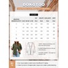 Dokotoo Womens Fall Fashion 2024 Brown Cardigan Sweaters Dressy Casual