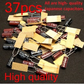 JAPAN Sega Game Gear Radial Capacitor Kit Covers All Models / no sound Dim Screen