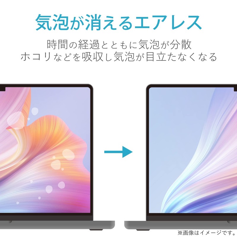 Elecom EF-MBP1421FLTG Anti-Bacterial High Gloss Anti-Fingerprint MacBook Pro 14" Film