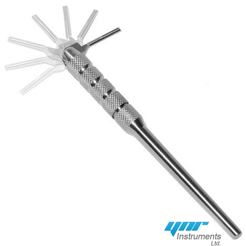 YNR Swivel Headed Scalpel Handle No 3 Angled Dissection Use