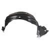 TRQ Front Left Inner Fender Liner Black Drivers Side Compatible