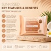 Sunkissed Self Tanning Wipes Pack of 4 – 25 Count