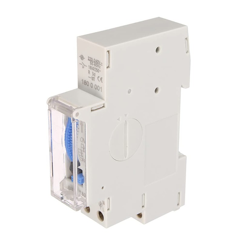 TopHomer Timer Switch, 24H 110-240V AC 16A 15Min Mechanical Programmable