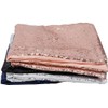 Eternal Beauty Silver 2 PCS Square Sequin Cushion Covers 18