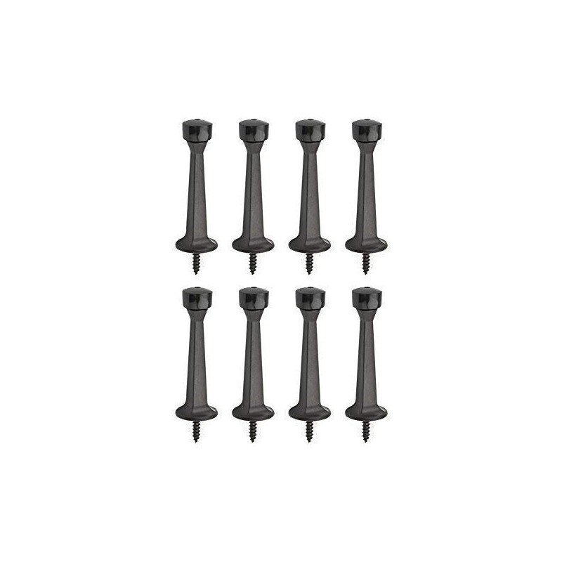 Liberty Premium Door Stoppers Metal Solid Rigid Door Stop Brushed