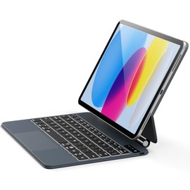 For iPad (A16) 11th &10th generation Case with Keyboard,Backlight Multi-Touch Trackpad for iPad 11th Gen 2025 11 inch&10th Gen 2022 10.9 inch, Magic-Style with Floating Cantilever Stand,T-BlackGray