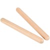 SINJEUN 16 Pair (32 Pack) Wooden Rhythm Sticks, 8 Inch