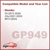 EPAuto GP949 (CA11949) Engine Air Filter Compatible with Honda Fit