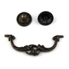 MuDuJia 10-Pack 3-1/2 Inch Centers Vintage Style Antique Bronze Bail