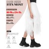 Monbessi Tulle Skirt for Women - Elasticated Waist Midi Skirt