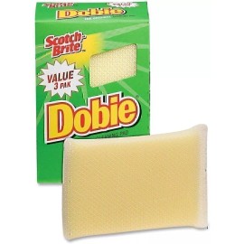 Scotch-Brite 3PK Dobie Cleaning Pad