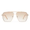 AIRE Asteroid Sunglasses - Gold, Aviator, Women's, Classic Retro Style